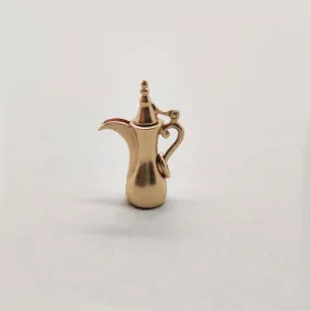 14K Vintage Vessel with Lid Charm