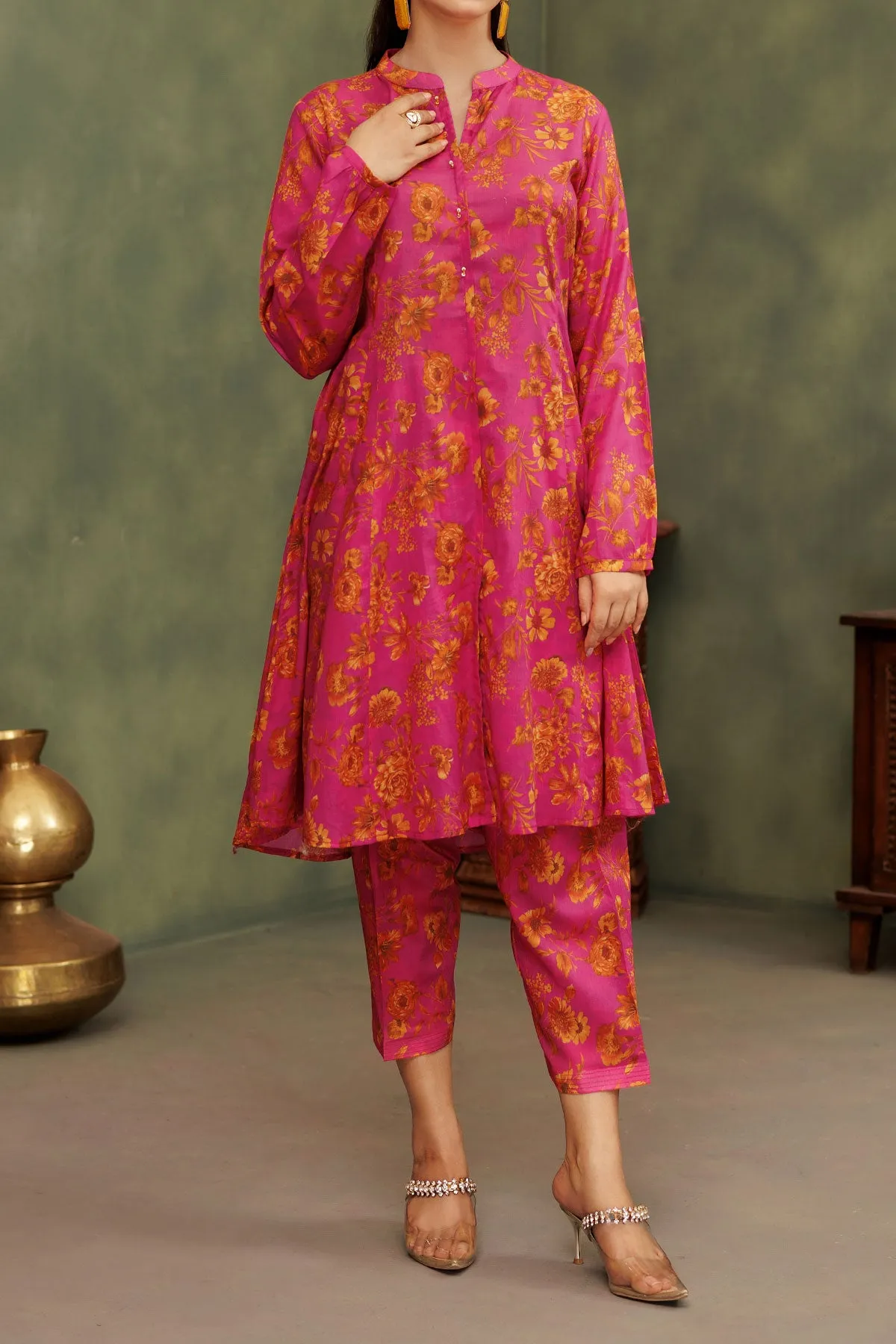 2 PIECE UNSTITCHED LAWN | UN-DPC-362