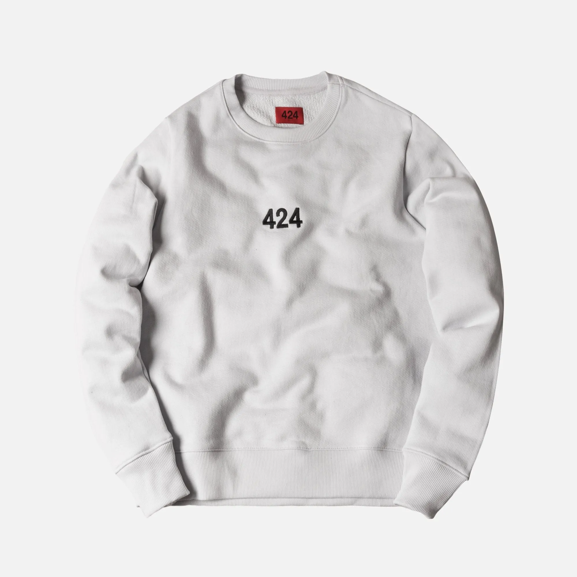 424 Alias Crewneck - White