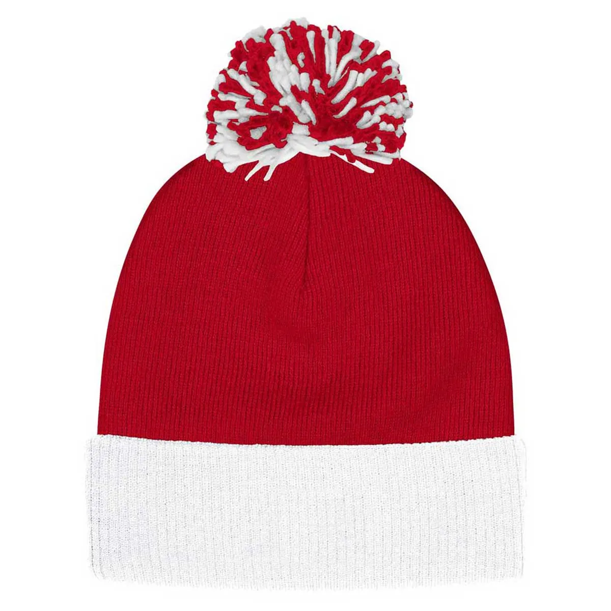 adidas Power Red Cuffed Pom Beanie