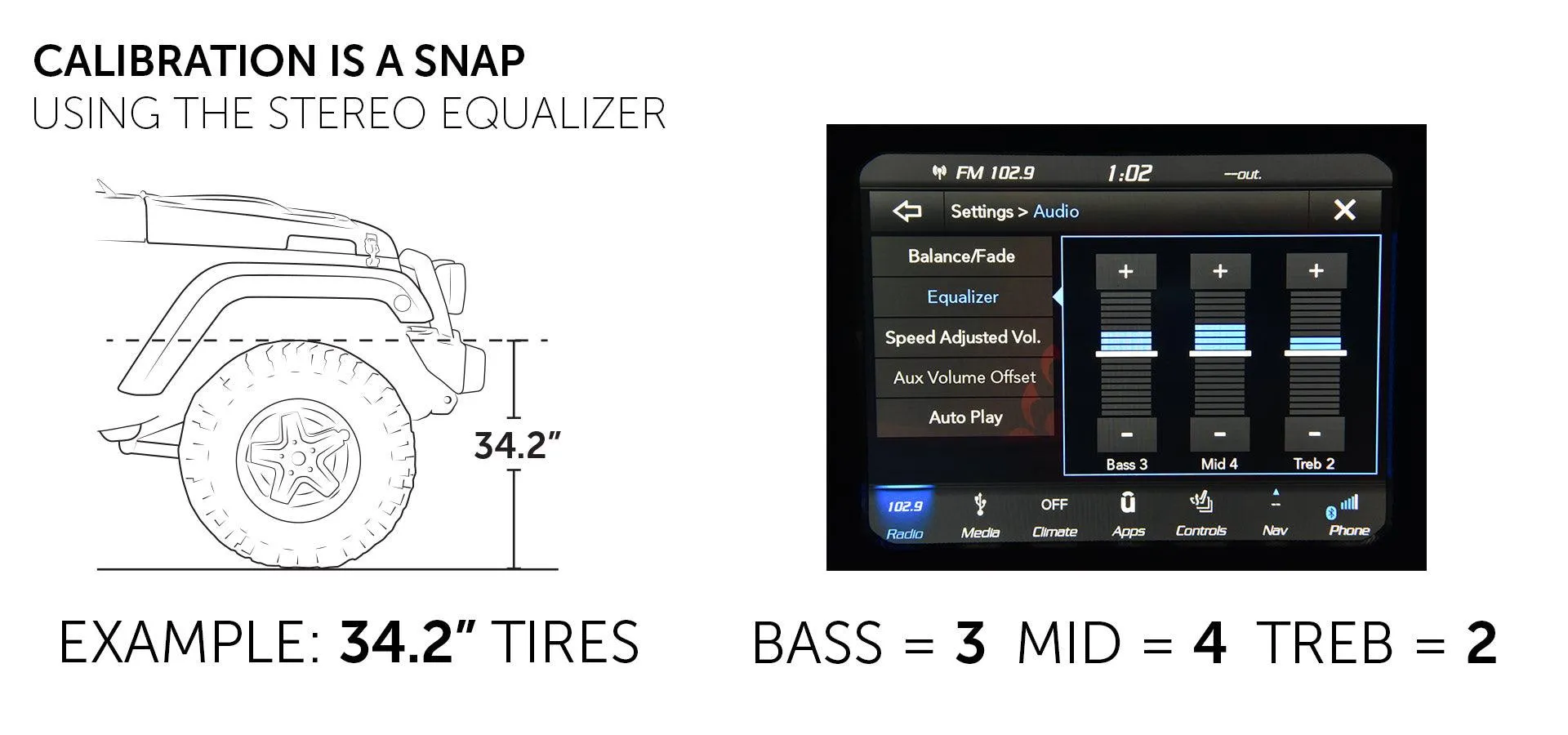 AEV PROCAL SNAP FOR WRANGLER JL & GLADIATOR