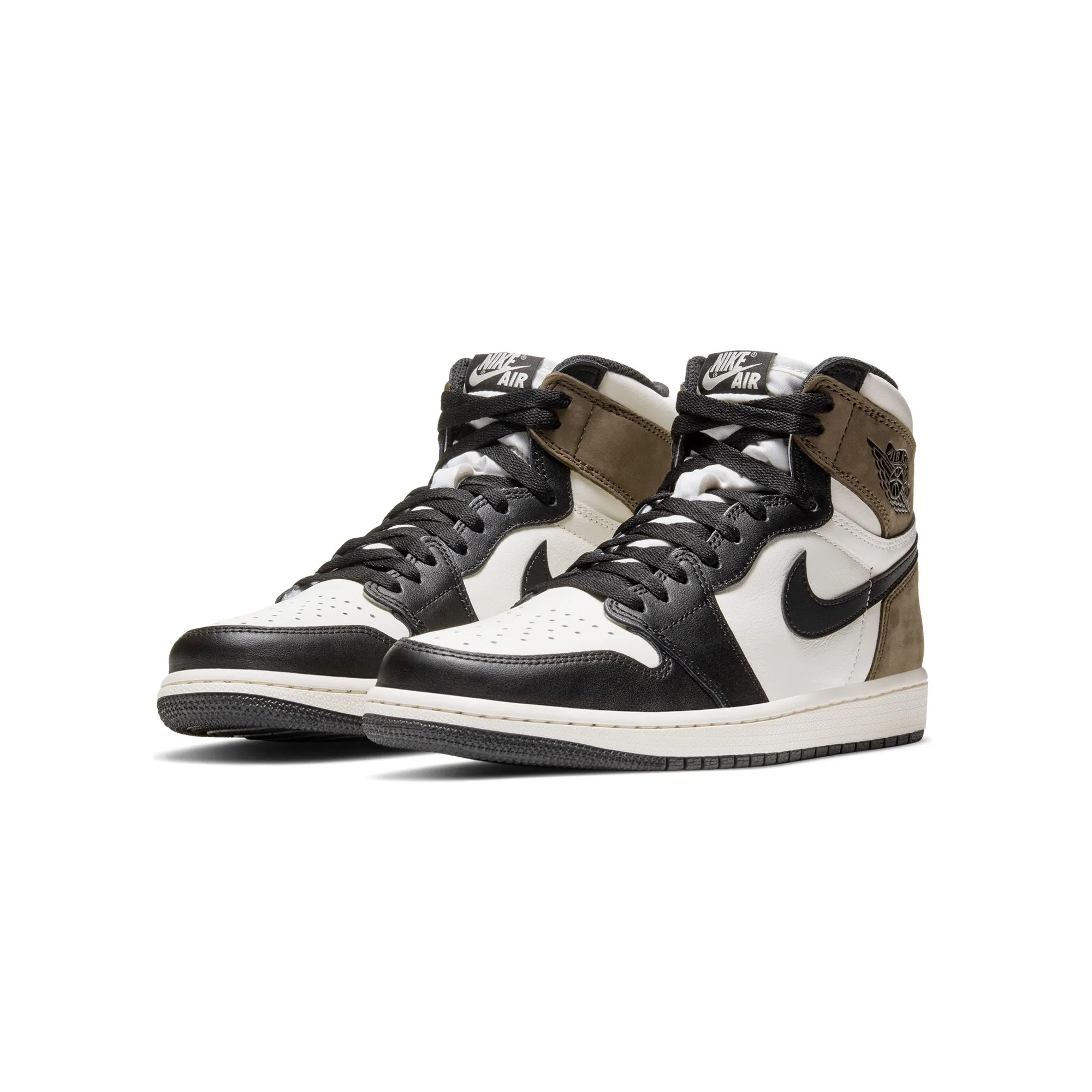 Air Jordan Mens 1 Retro High OG Mocha Shoes