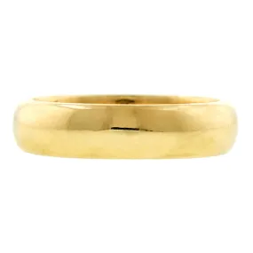 Antique Gold Wedding Band, 1912, Size 6.75