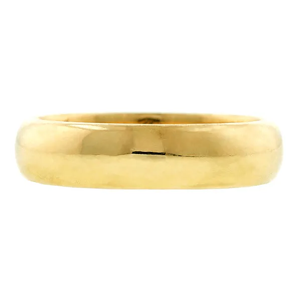 Antique Gold Wedding Band, 1912, Size 6.75