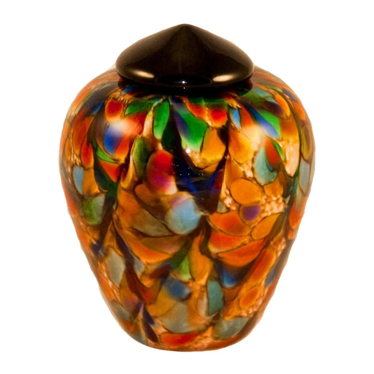 Autumn Classic Handblown Glass Urn