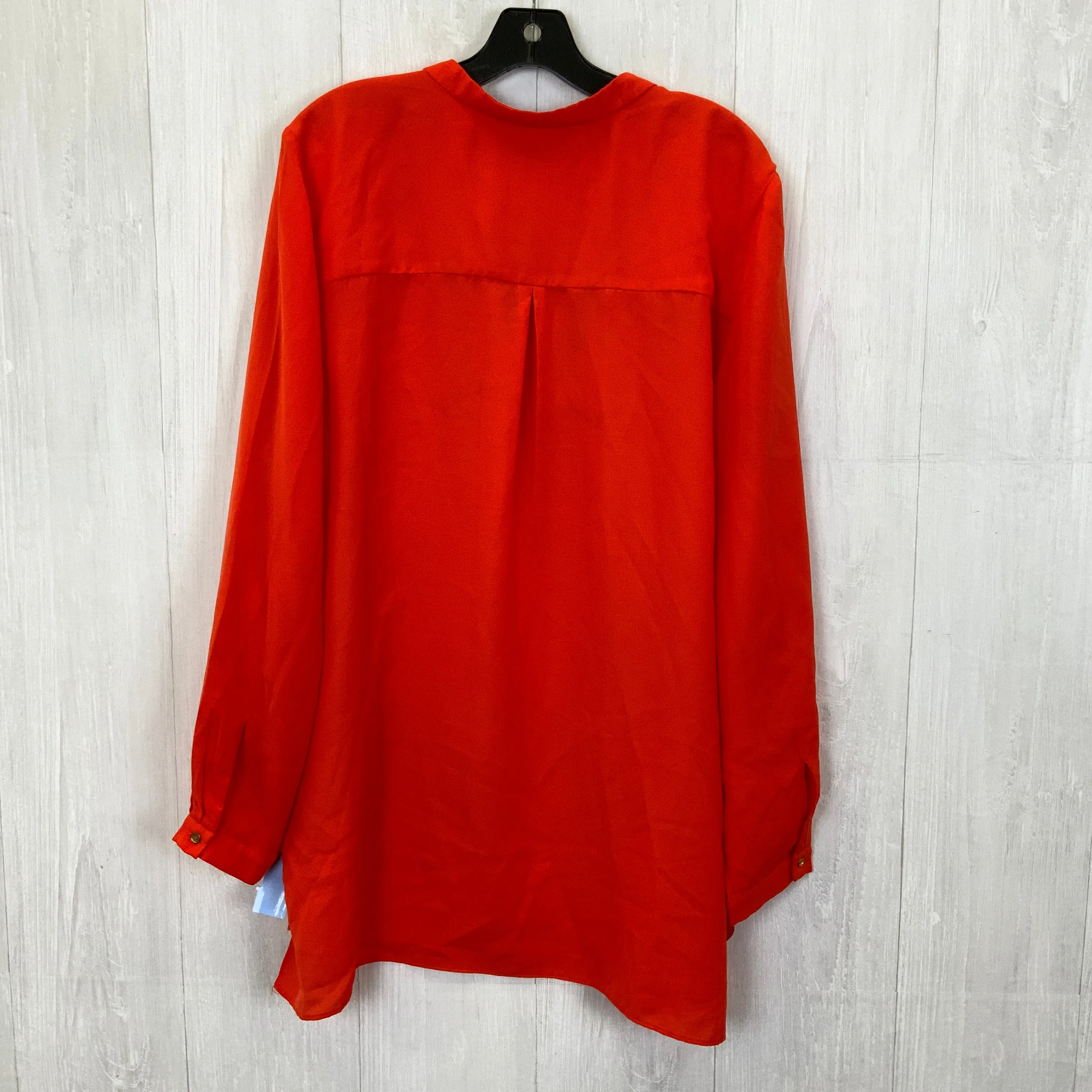 Blouse Long Sleeve By Robert Rodriguez  Size: Xl