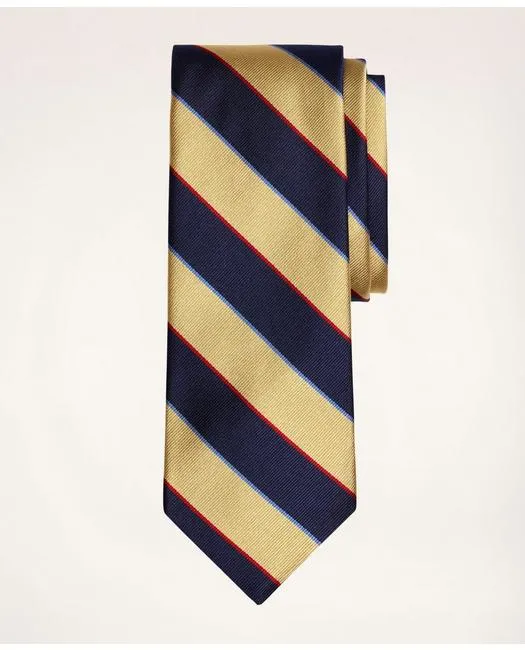 Brooks Brothers Men's Argyll & Sutherland Rep Tie Yellow/Navy