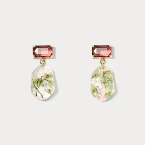 Camellia Resin Earrings