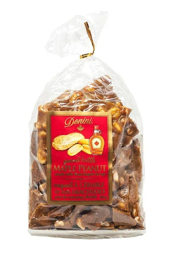 Donini Gourmet Maple Peanut Brittle, 250g