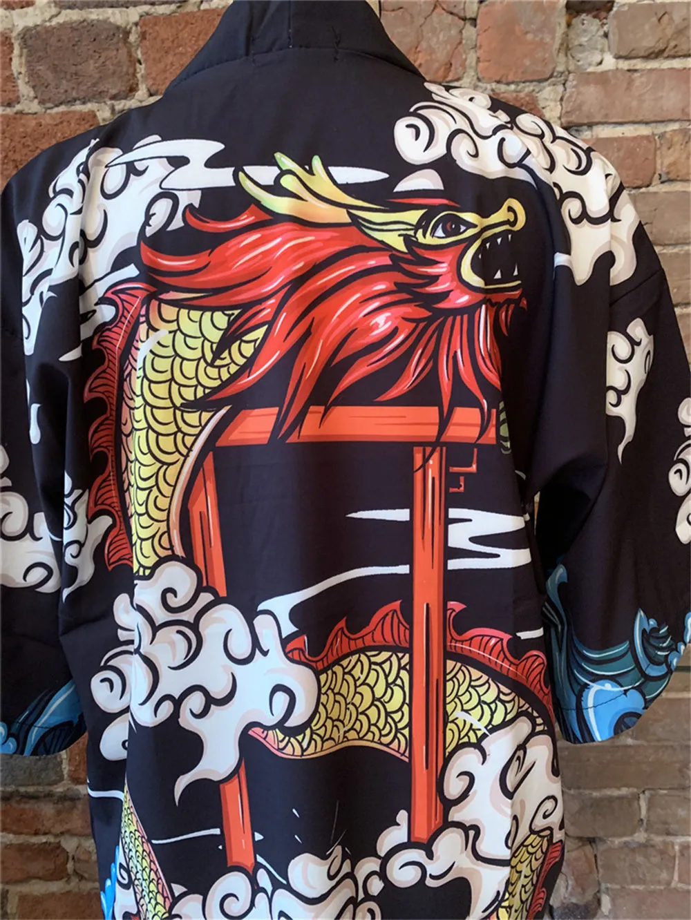 Dragon Kimono Shirt | Anime Kimono