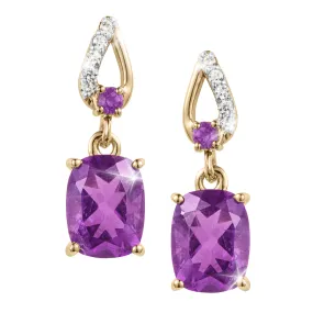 Enchanted Amethyst Earring