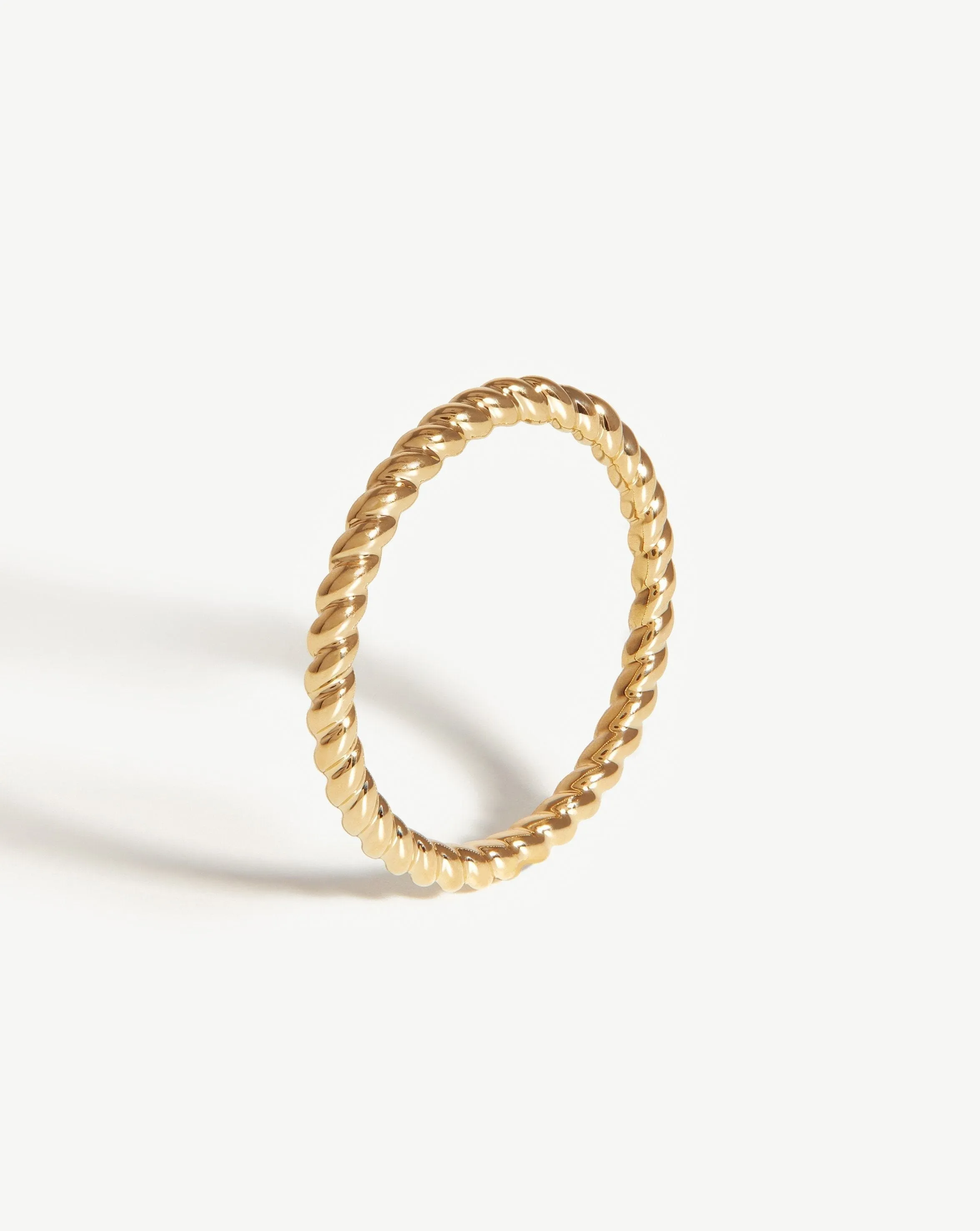 Fine Rope Ring | 14ct Solid Gold