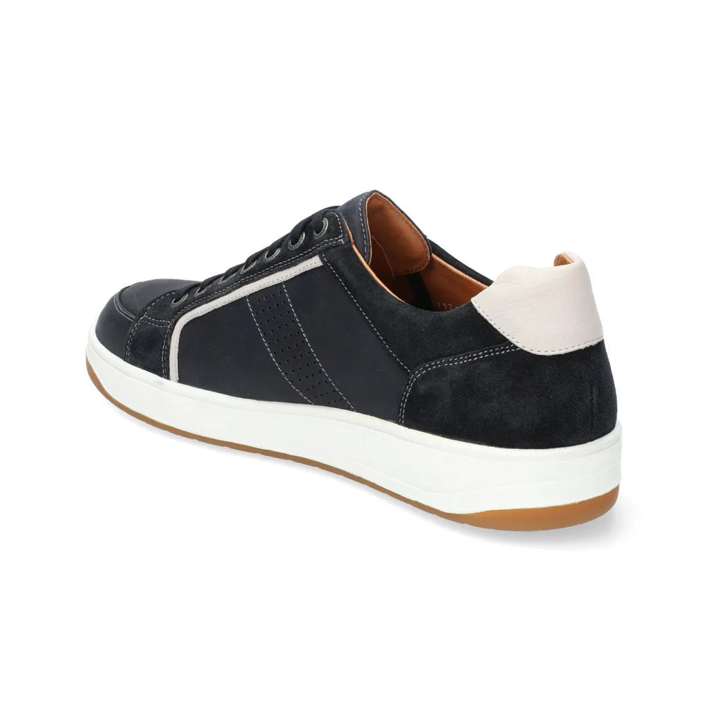 Harrison Nubuck Leather Men's Low Top Trainers