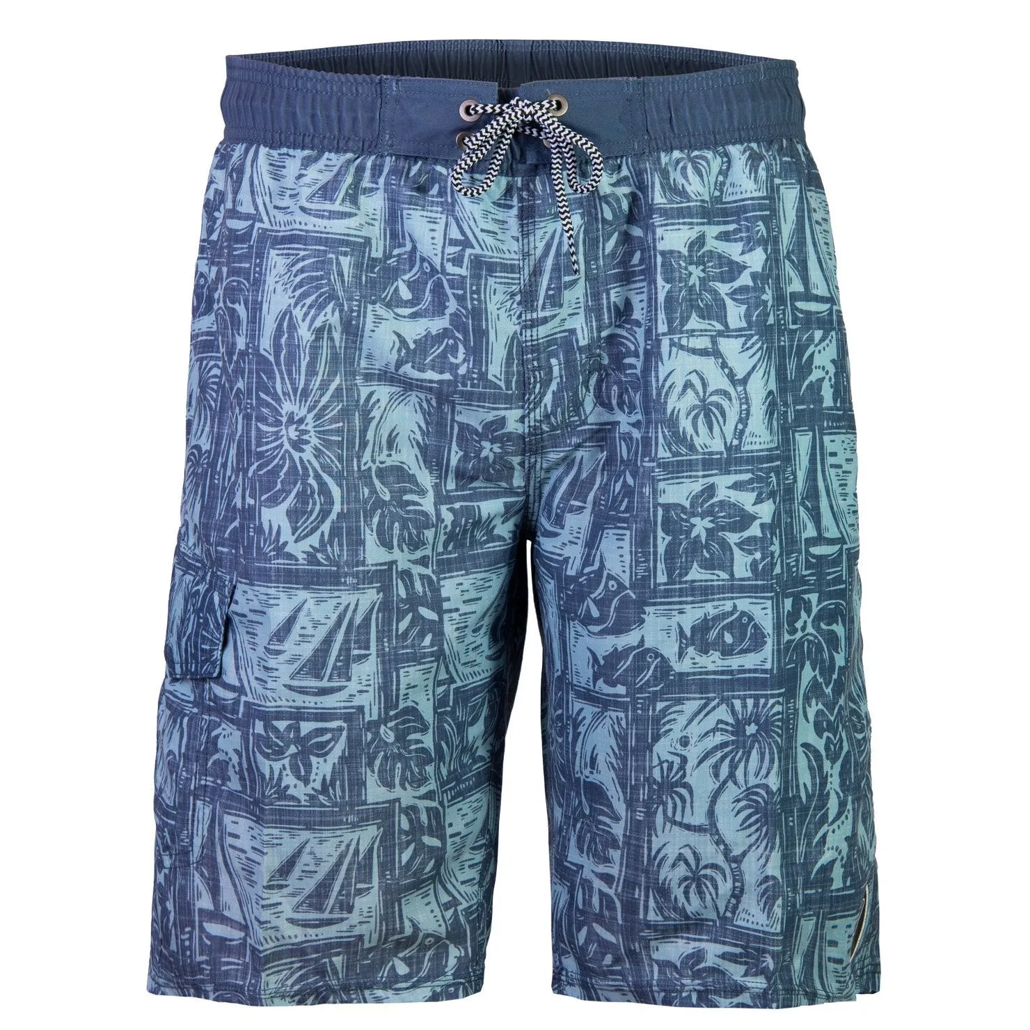 Humuhumunukunukuapua`a Elastic Volley Shorts