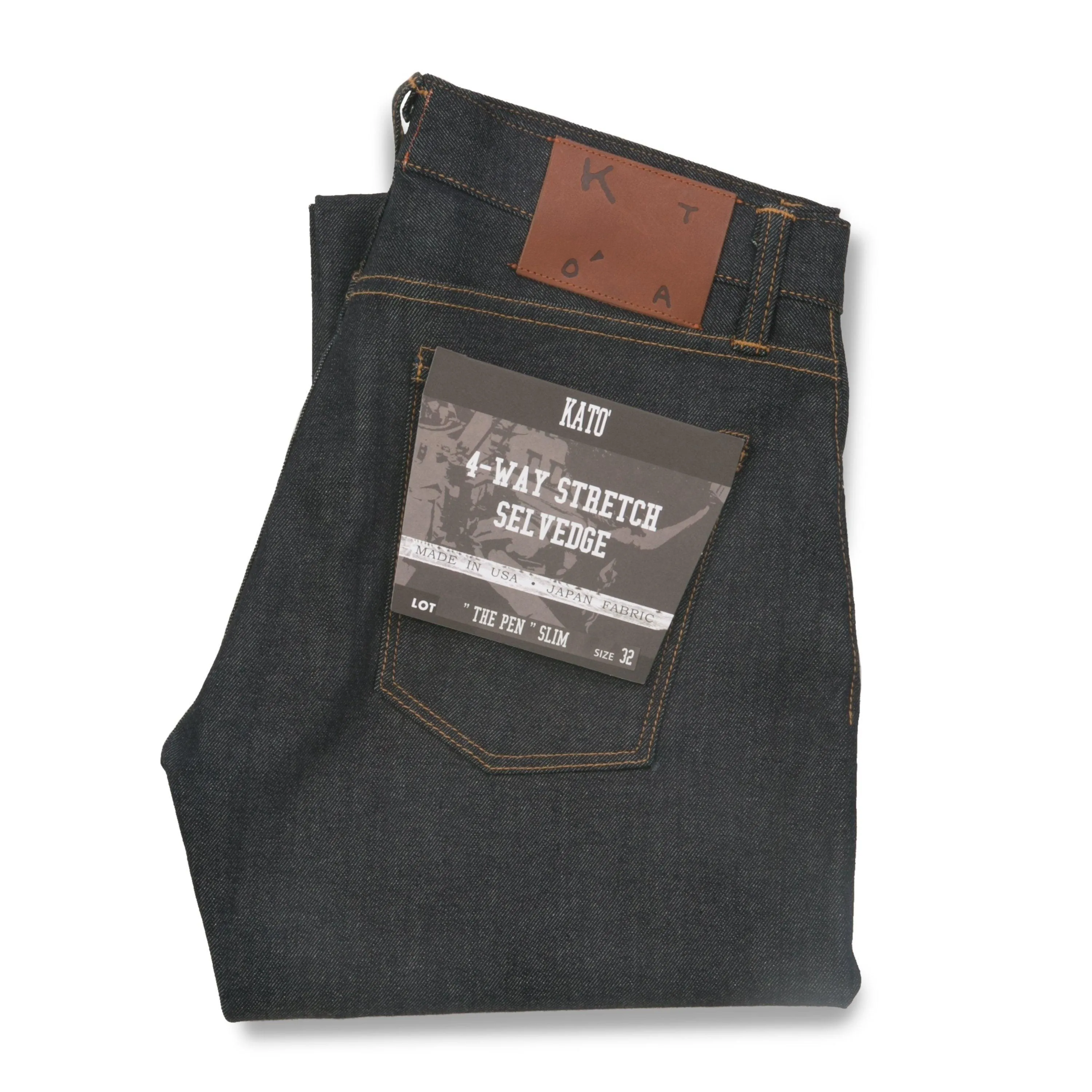 KATO 4-Way Stretch Selvedge The Pen Raw