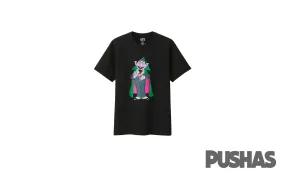 KAWS x Uniqlo x Sesame Street Count Von Count T-Shirt 'Black' (2018)