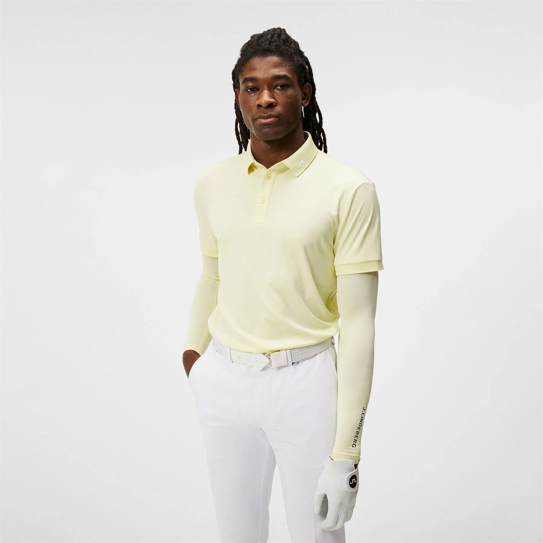 KV Regular Fit TX Jersey Polo Wax Yellow - SS24