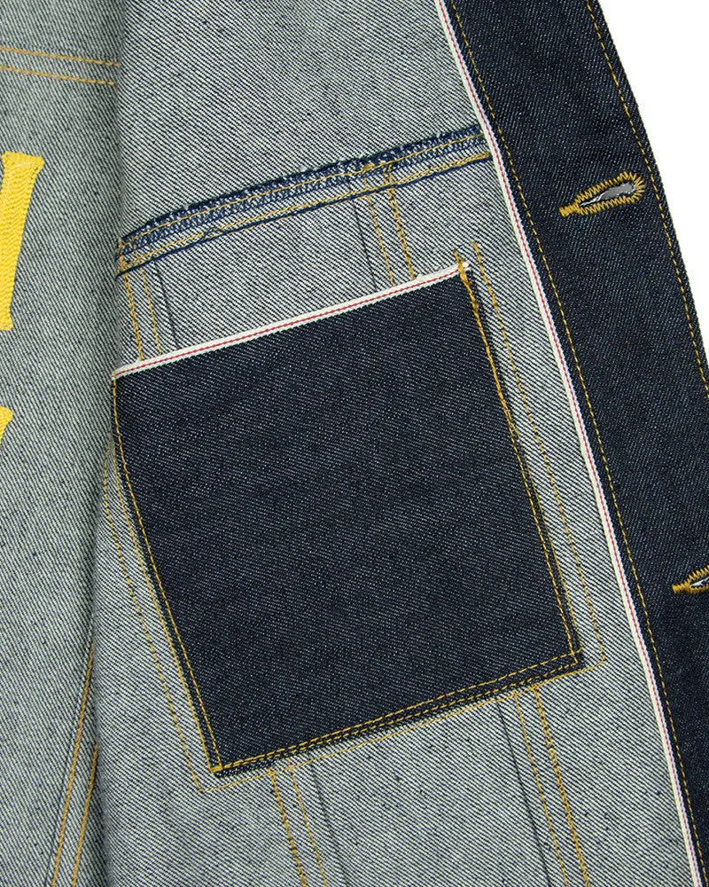 KYTONE Motorsport Selvedge Denim Embroidered Highway Jacket