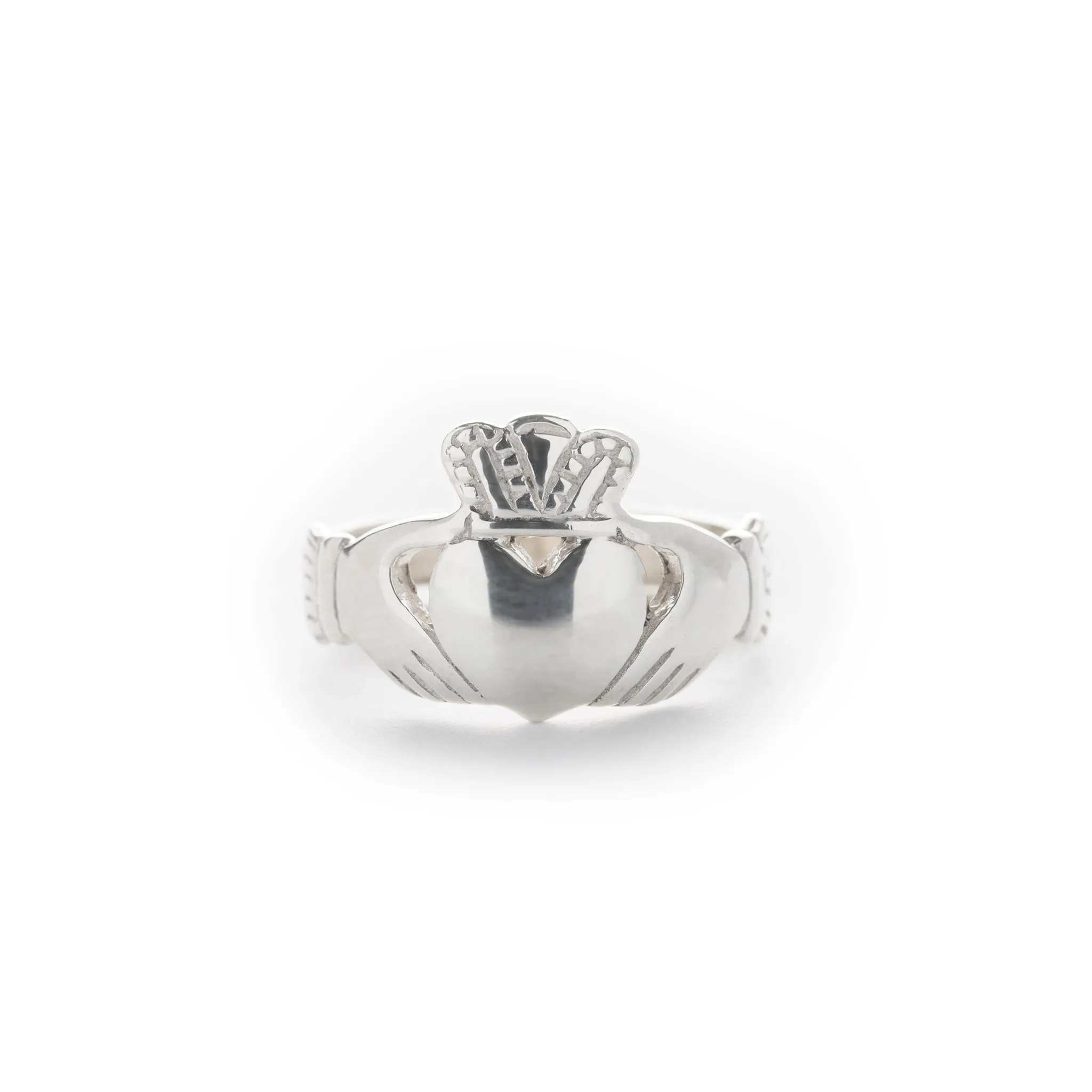 Ladies Silver Claddagh