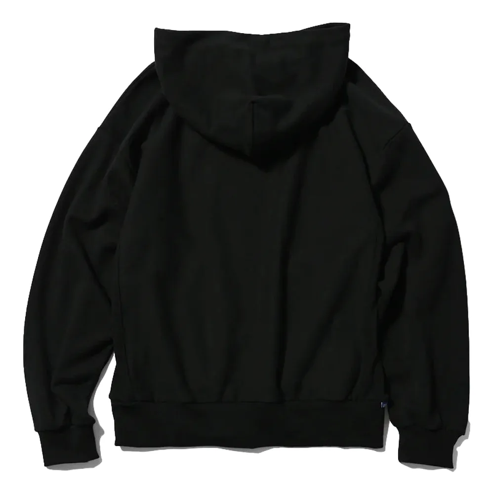 LAFAYETTE CAMO BOX LOGO US COTTON HOODIE-BLACK