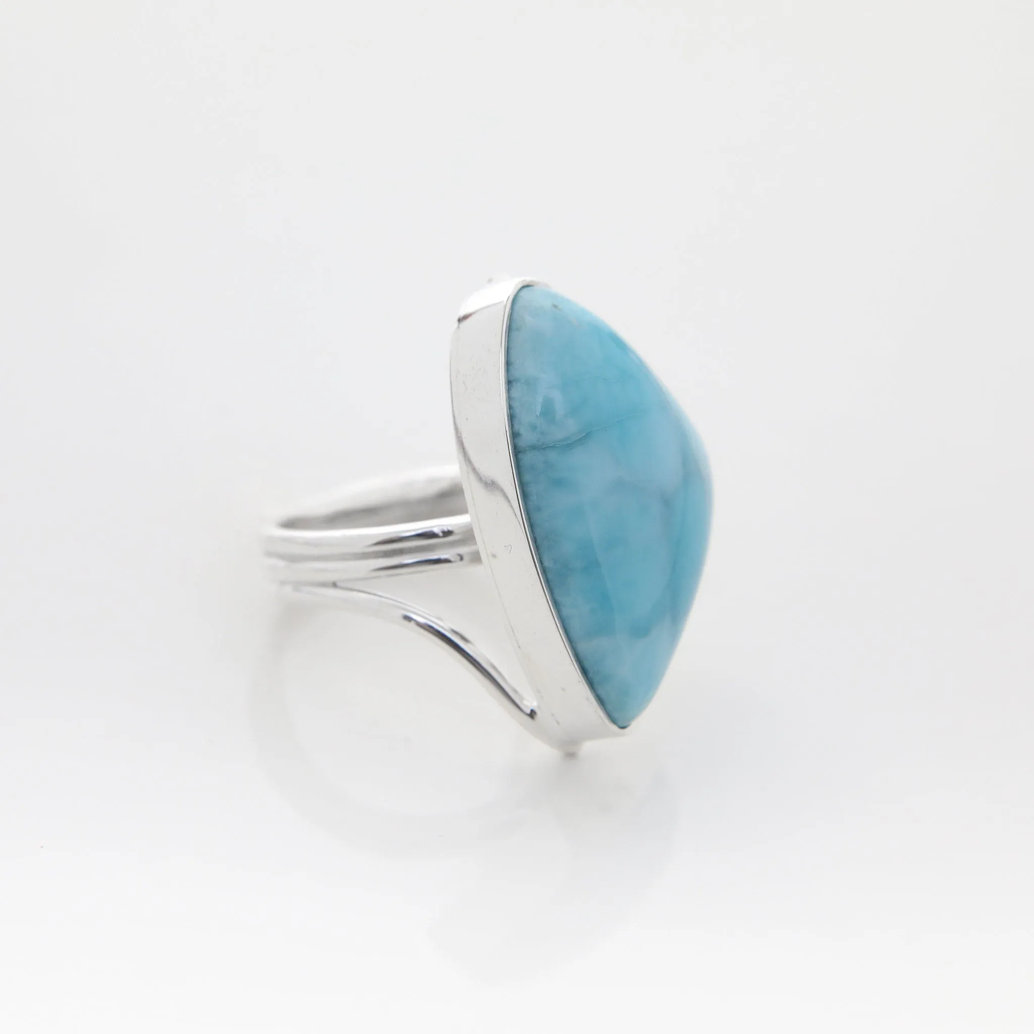 Larimar Freeform Ring Chiara