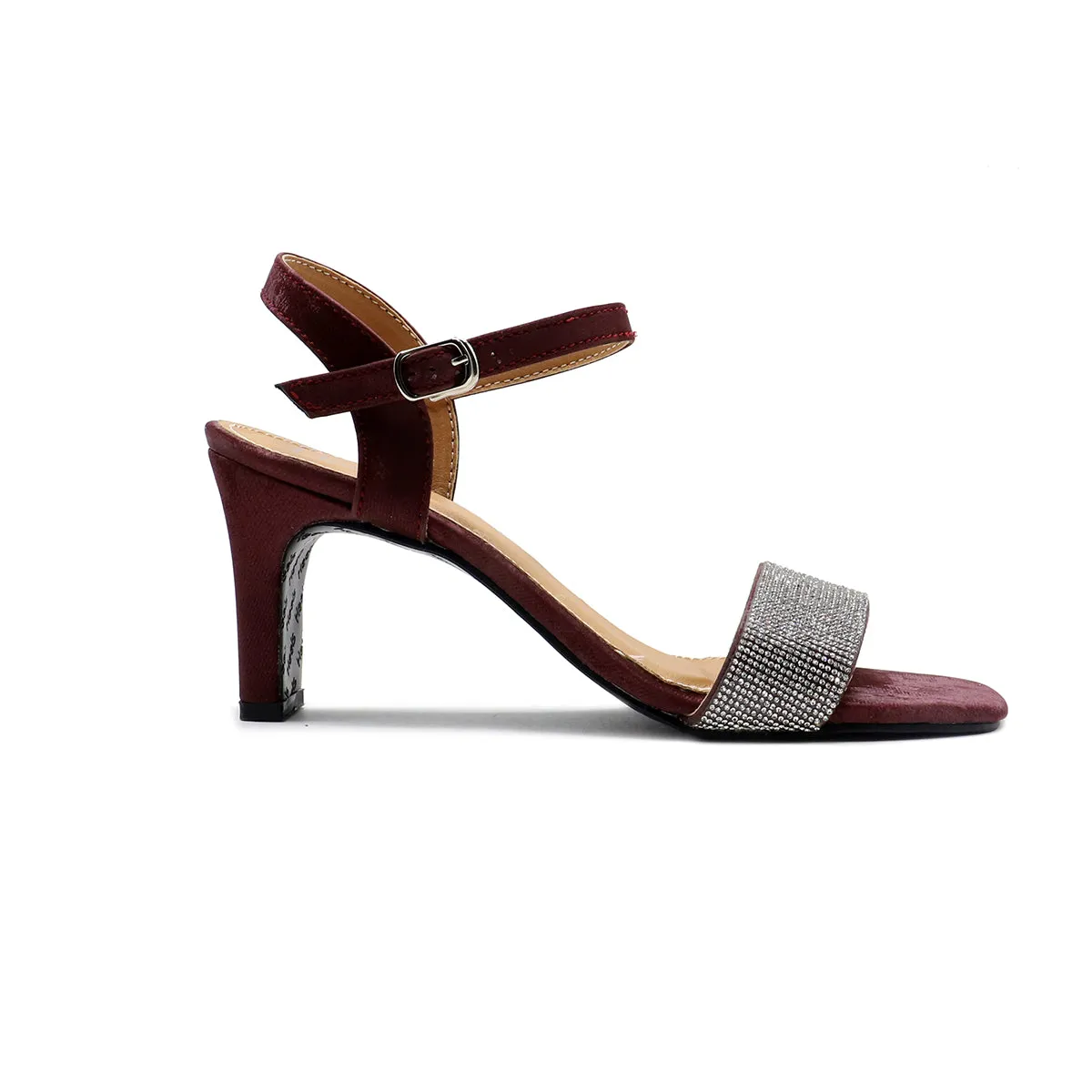 Maroon Fancy Sandal L00660013