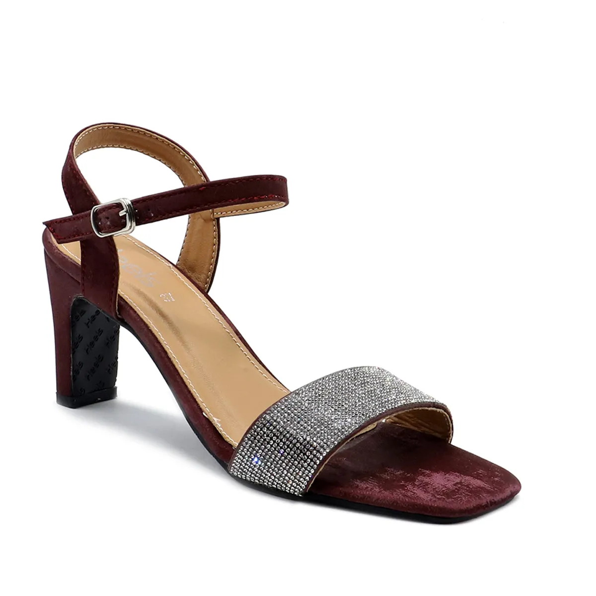 Maroon Fancy Sandal L00660013