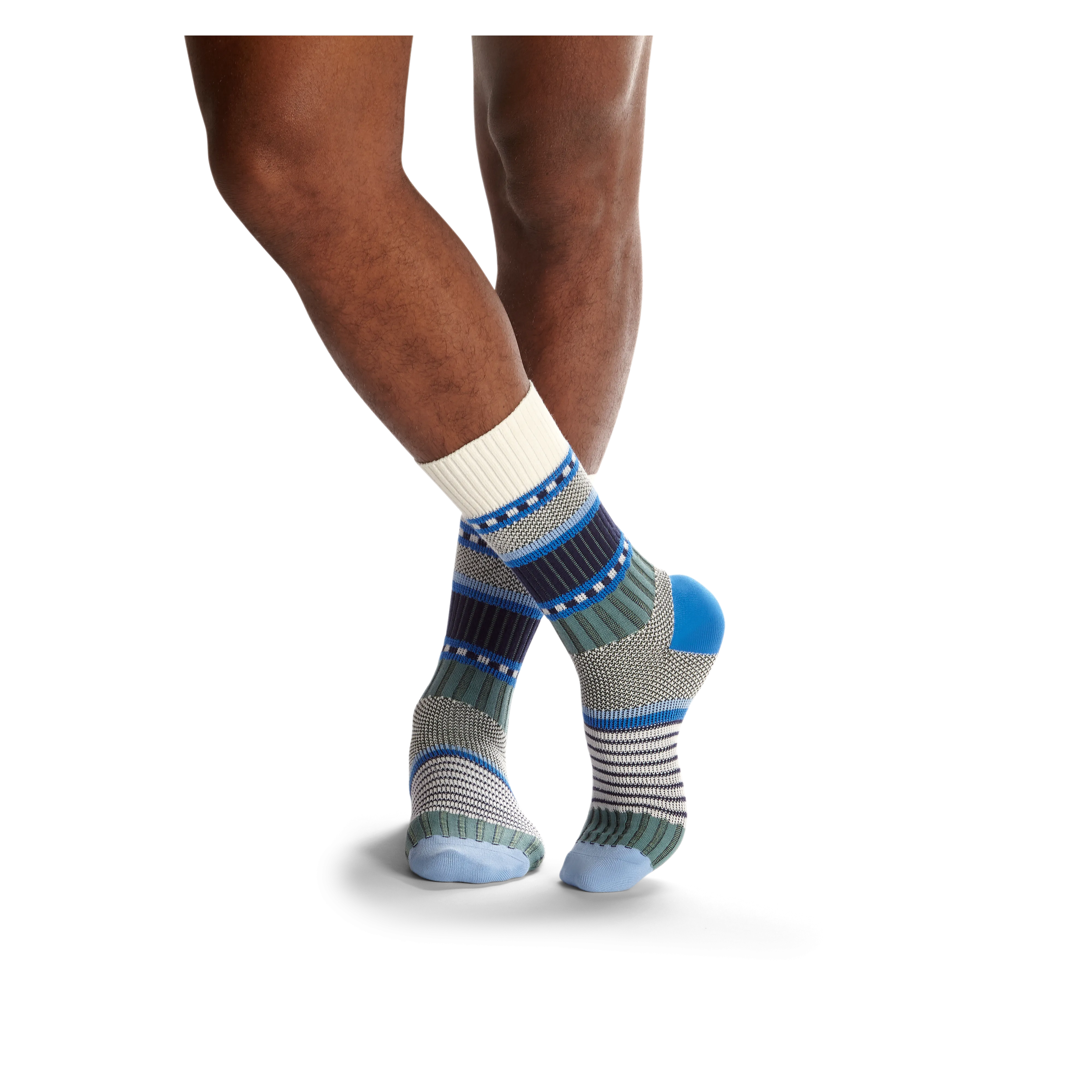 Men's Textured Lightweight Calf Socks