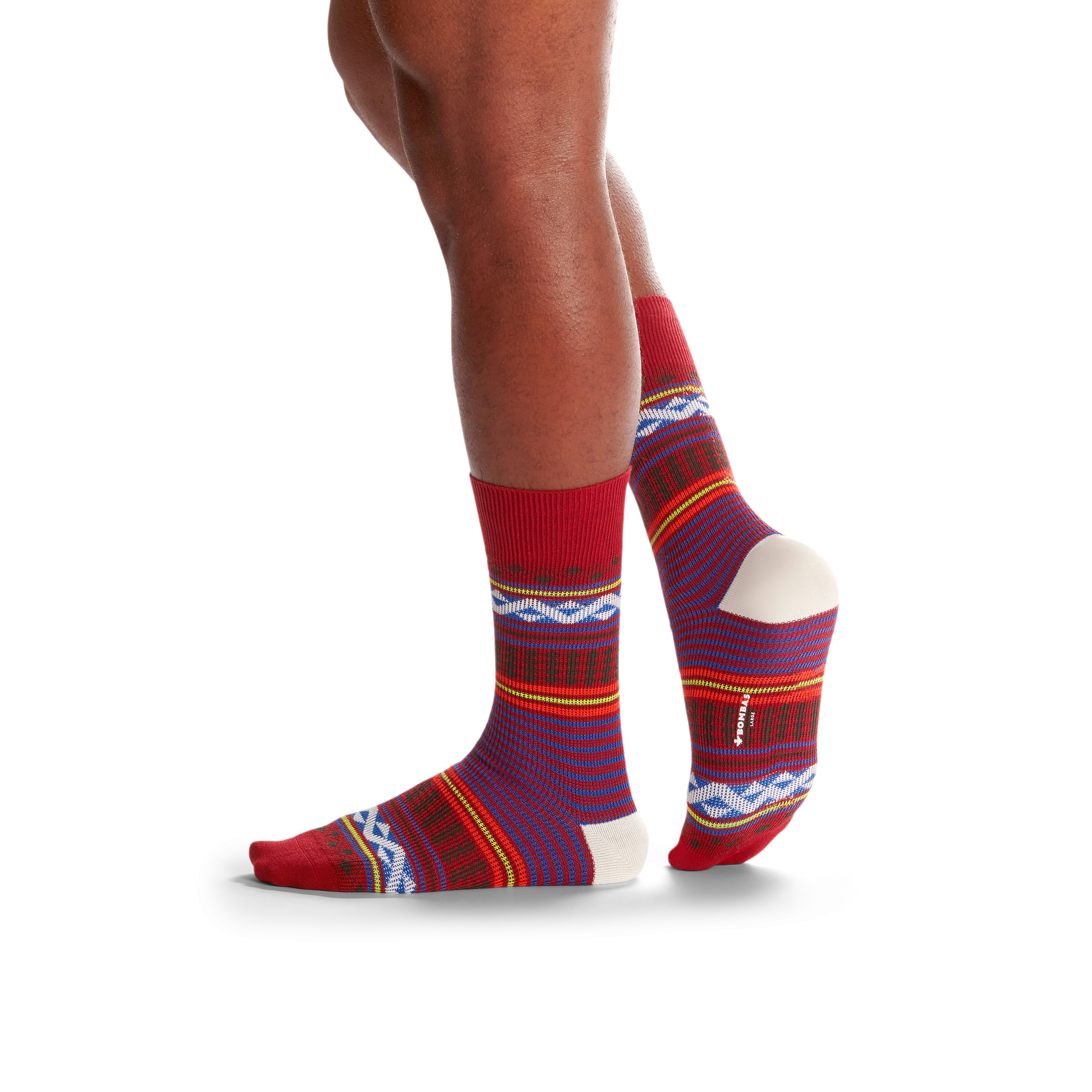 Men's Textured Lightweight Calf Socks