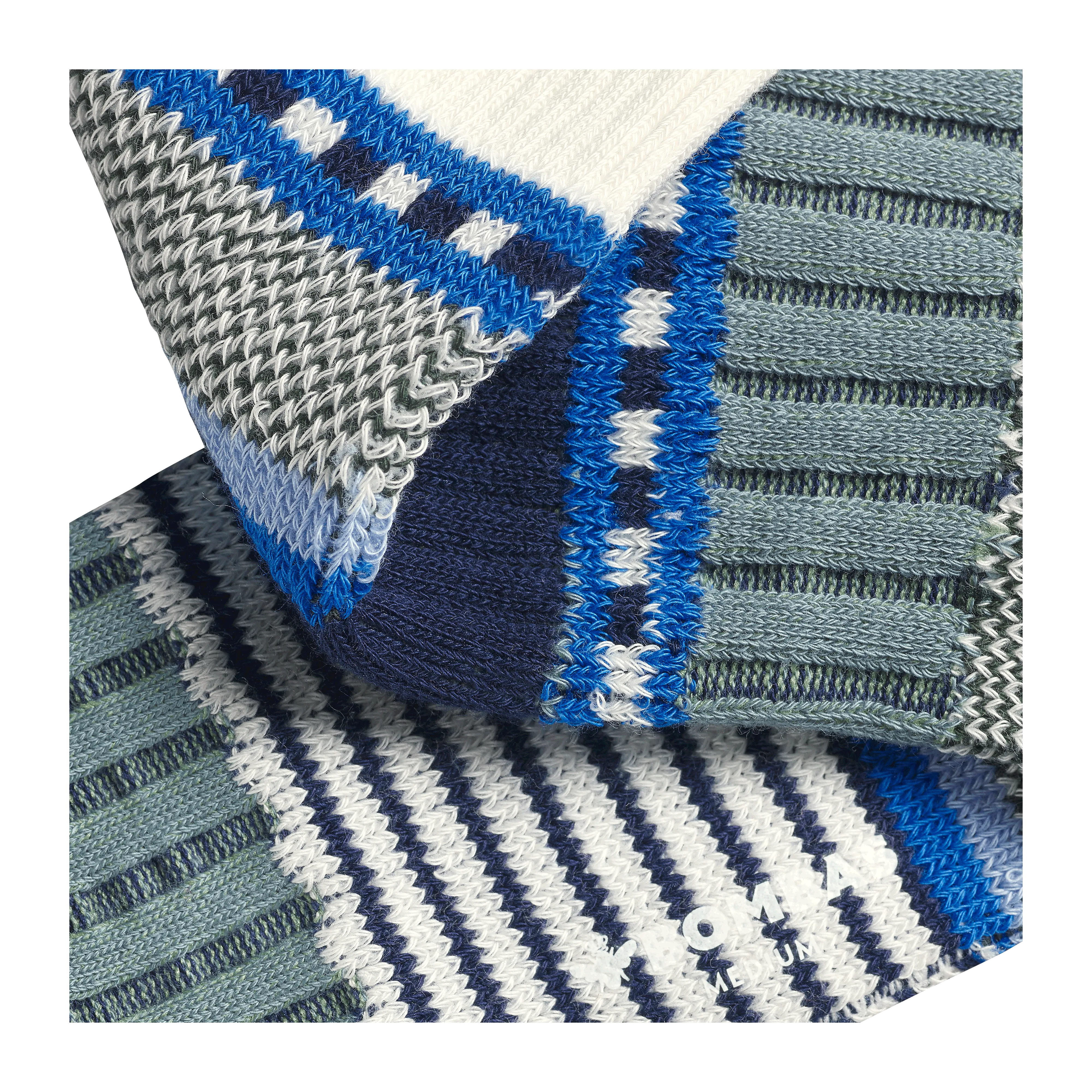 Men's Textured Lightweight Calf Socks