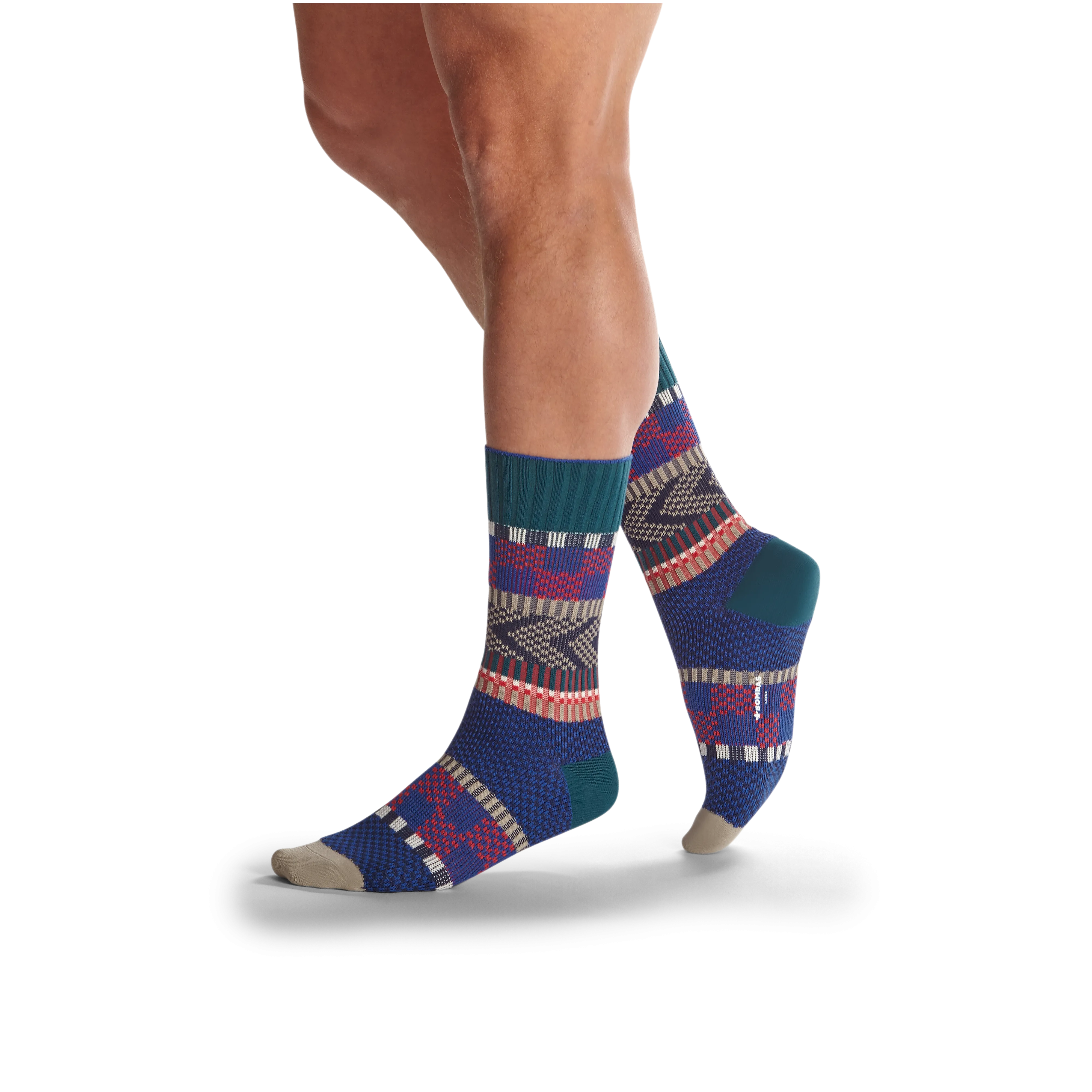 Men's Textured Lightweight Calf Socks