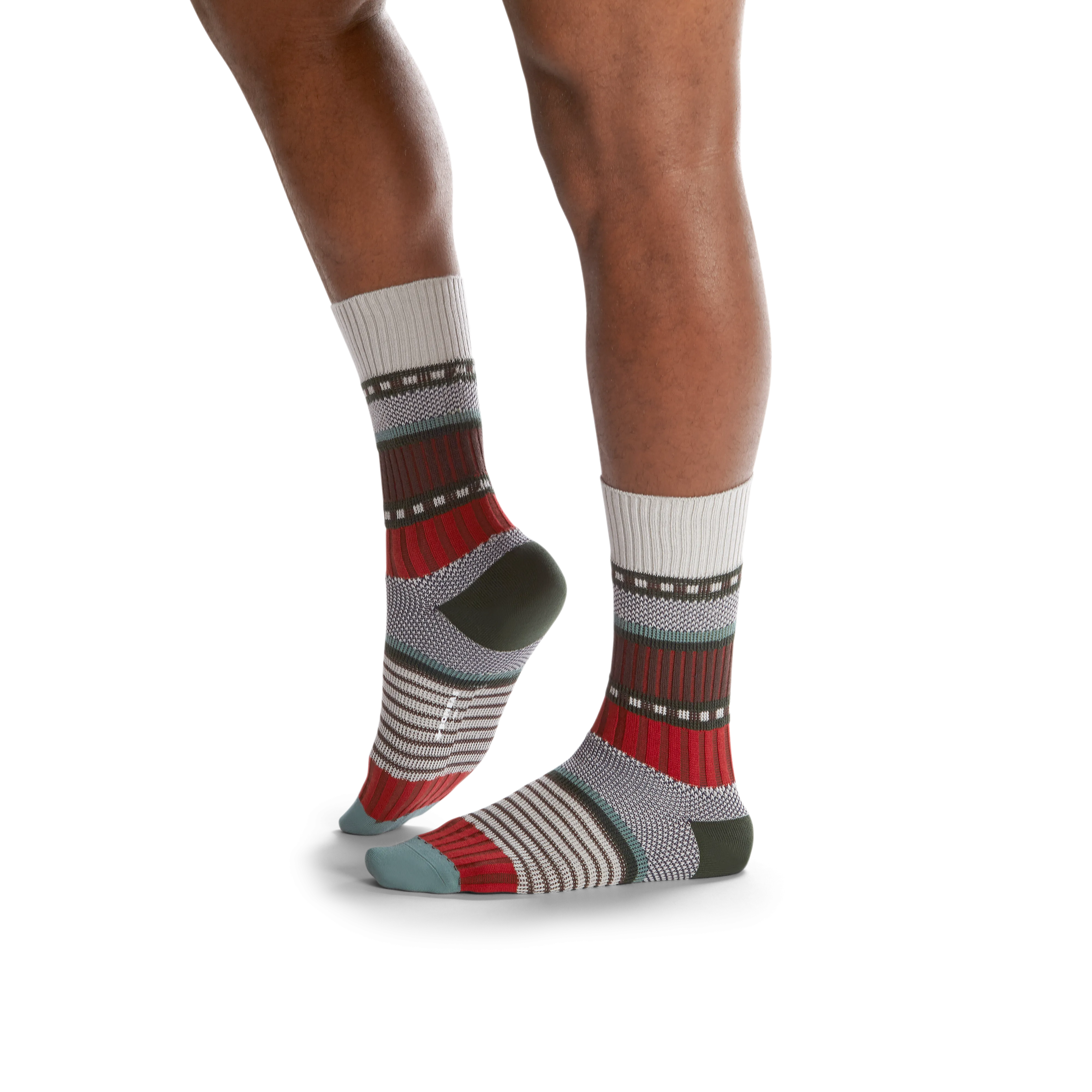 Men's Textured Lightweight Calf Socks