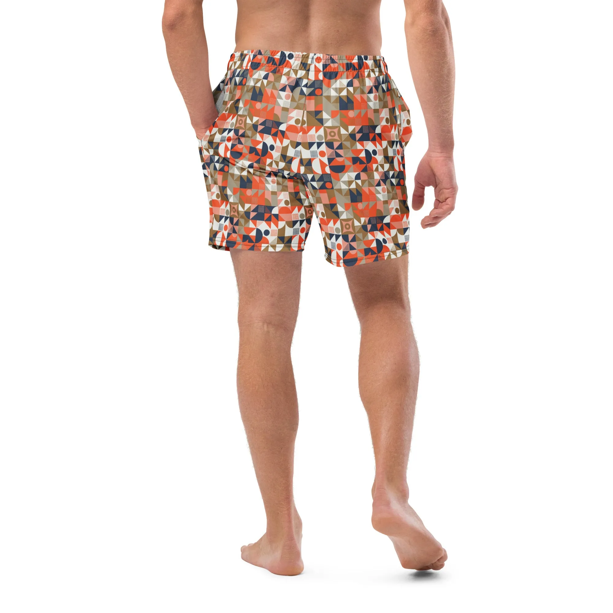 Men's Whites Swim Trunks