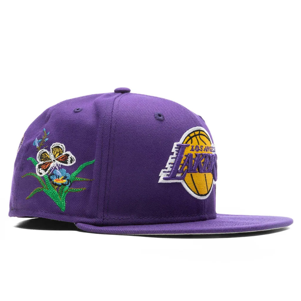 New Era x NBA x FELT 59FIFTY Fitted - Los Angeles Lakers