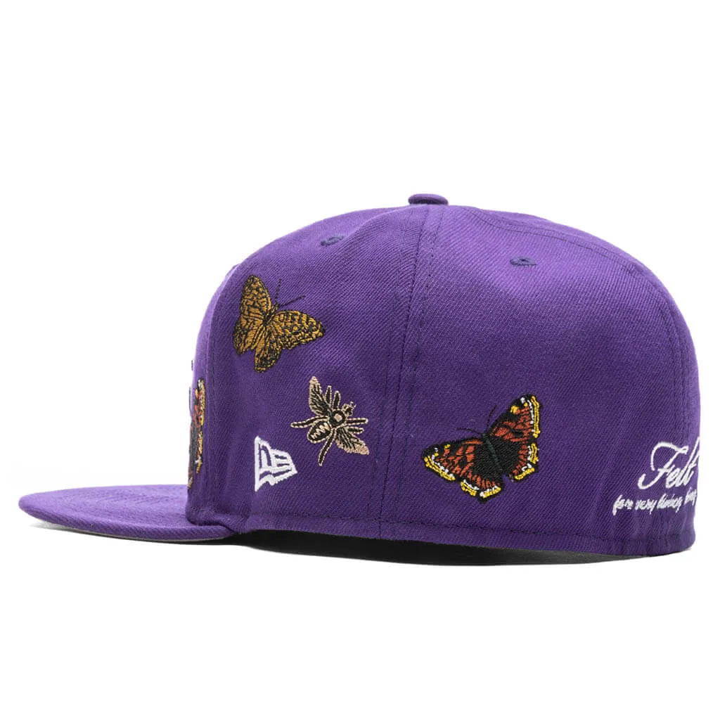 New Era x NBA x FELT 59FIFTY Fitted - Los Angeles Lakers