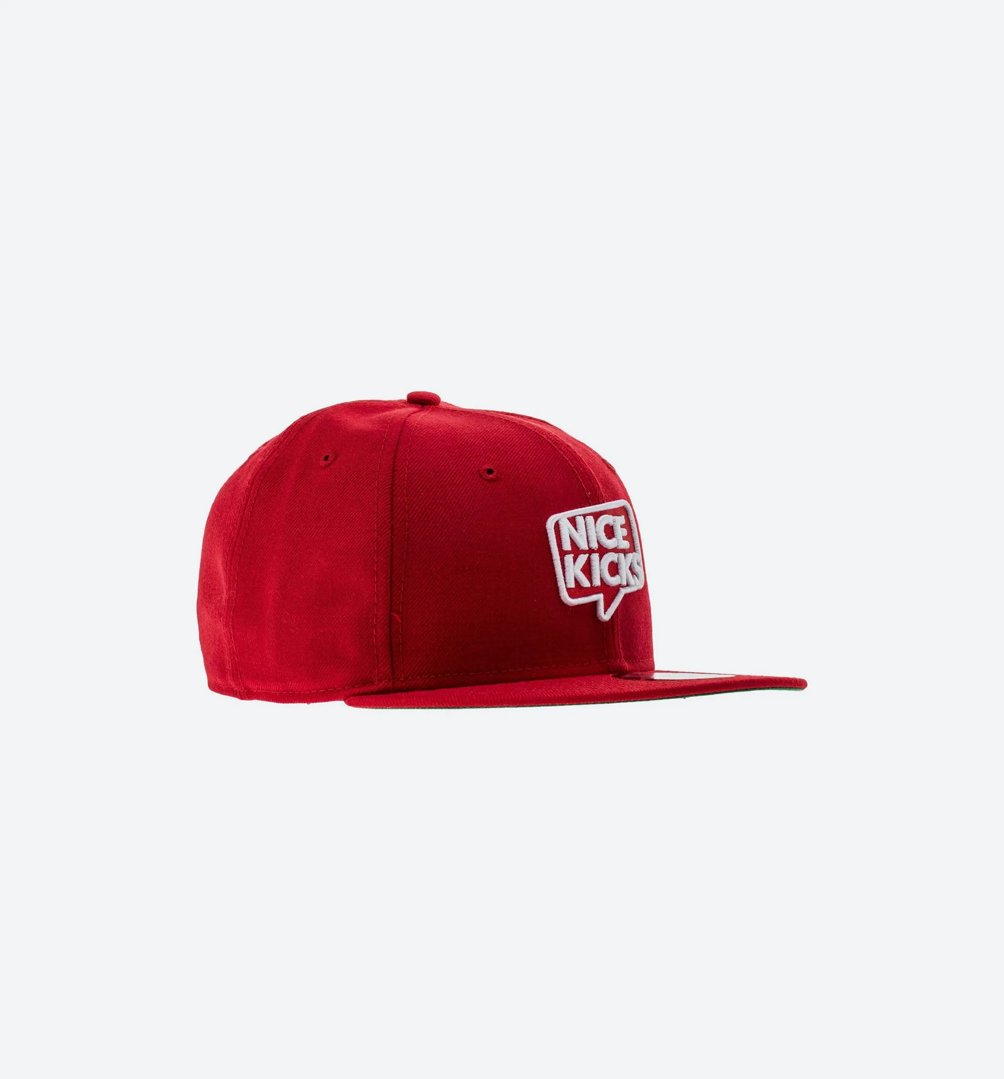 New Era X Nice Kicks 9Fifty Snapback Hat - Scarlett/White