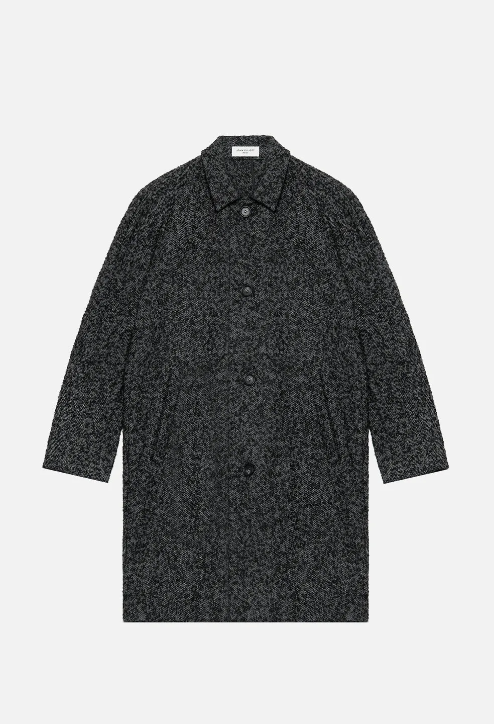 Nineteen Overcoat / Charcoal Tweed