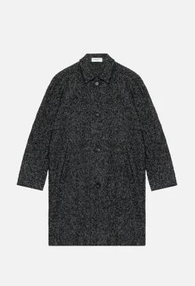 Nineteen Overcoat / Charcoal Tweed