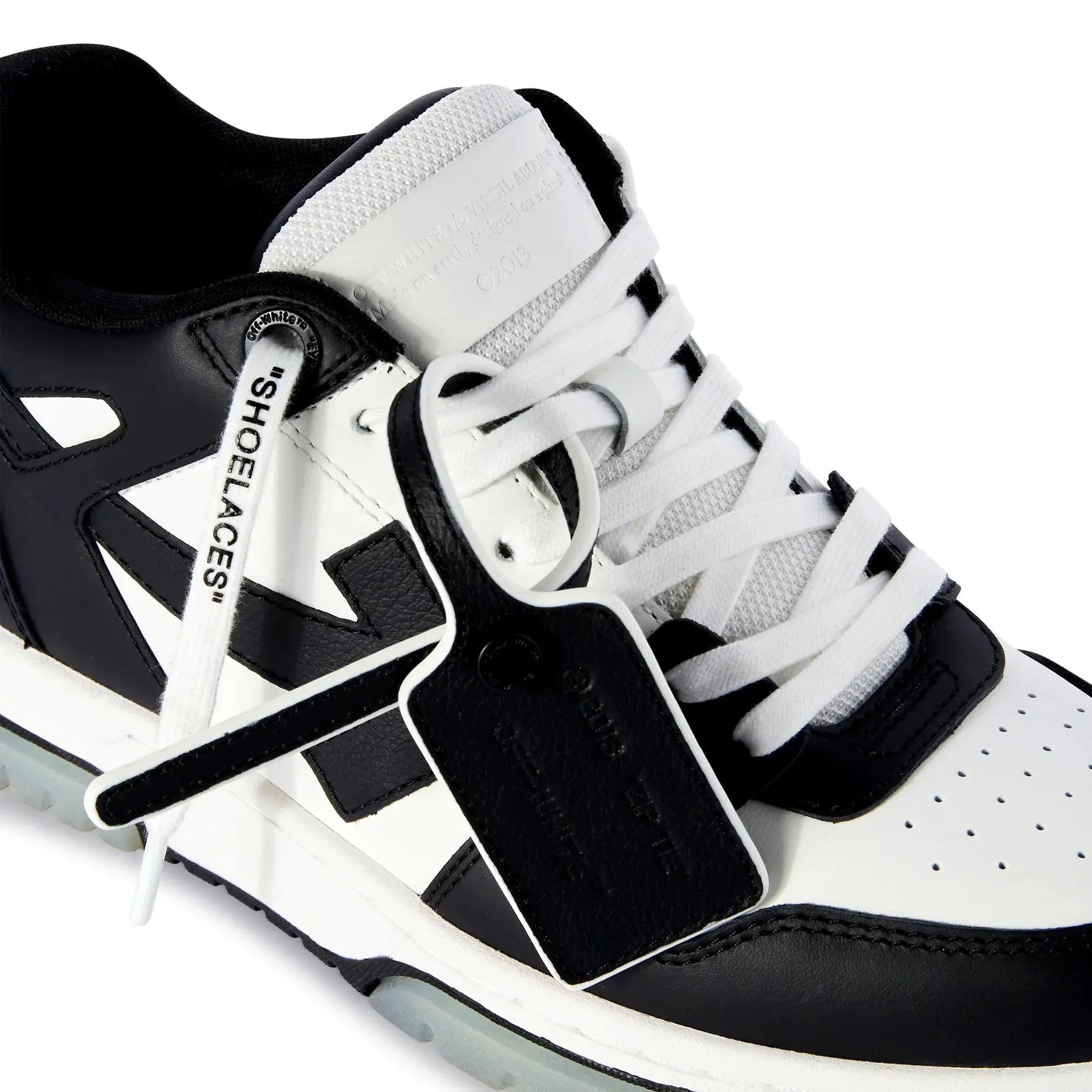 Off-White Out Of Office Black White Sneakers