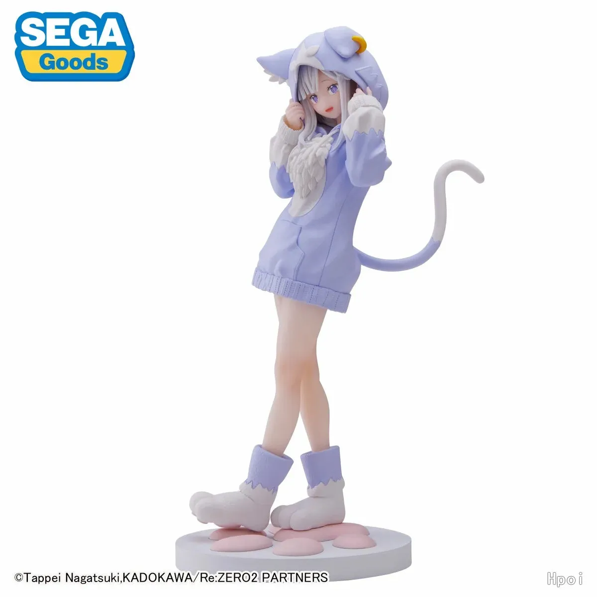 Original SEGA Luminasta REM RAM BEATRICE Emilia Re: Life A Different World From Zero Collection Action Figure Toys Gift