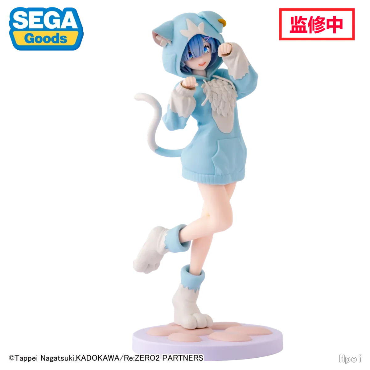 Original SEGA Luminasta REM RAM BEATRICE Emilia Re: Life A Different World From Zero Collection Action Figure Toys Gift