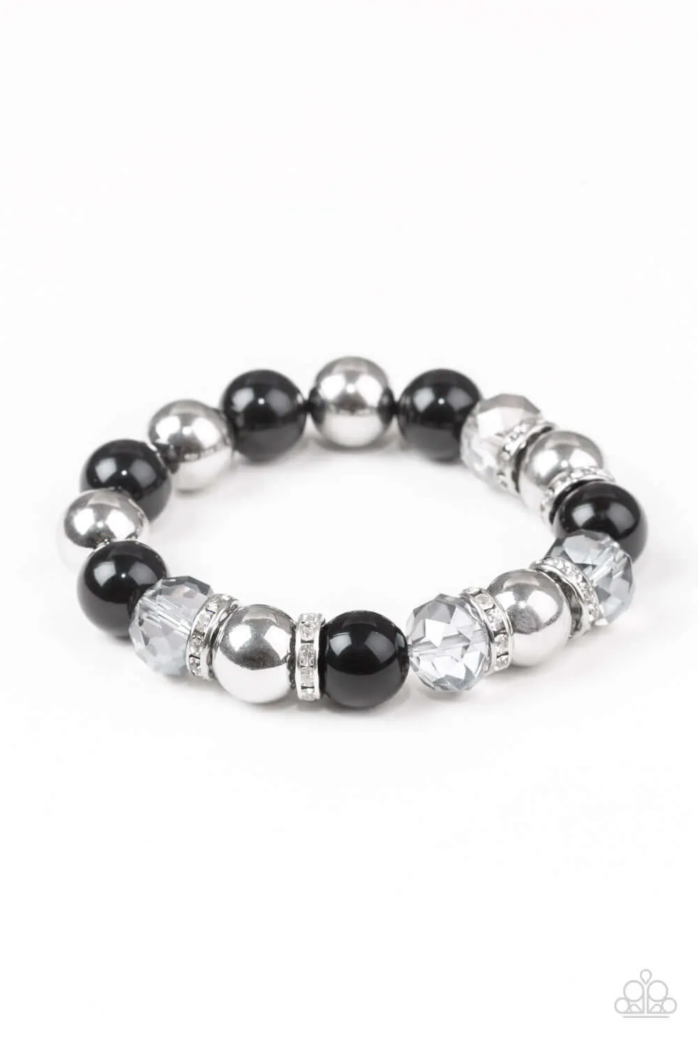 Paparazzi Accessories  - Camera Chic #B227  Peg - Black Bracelet