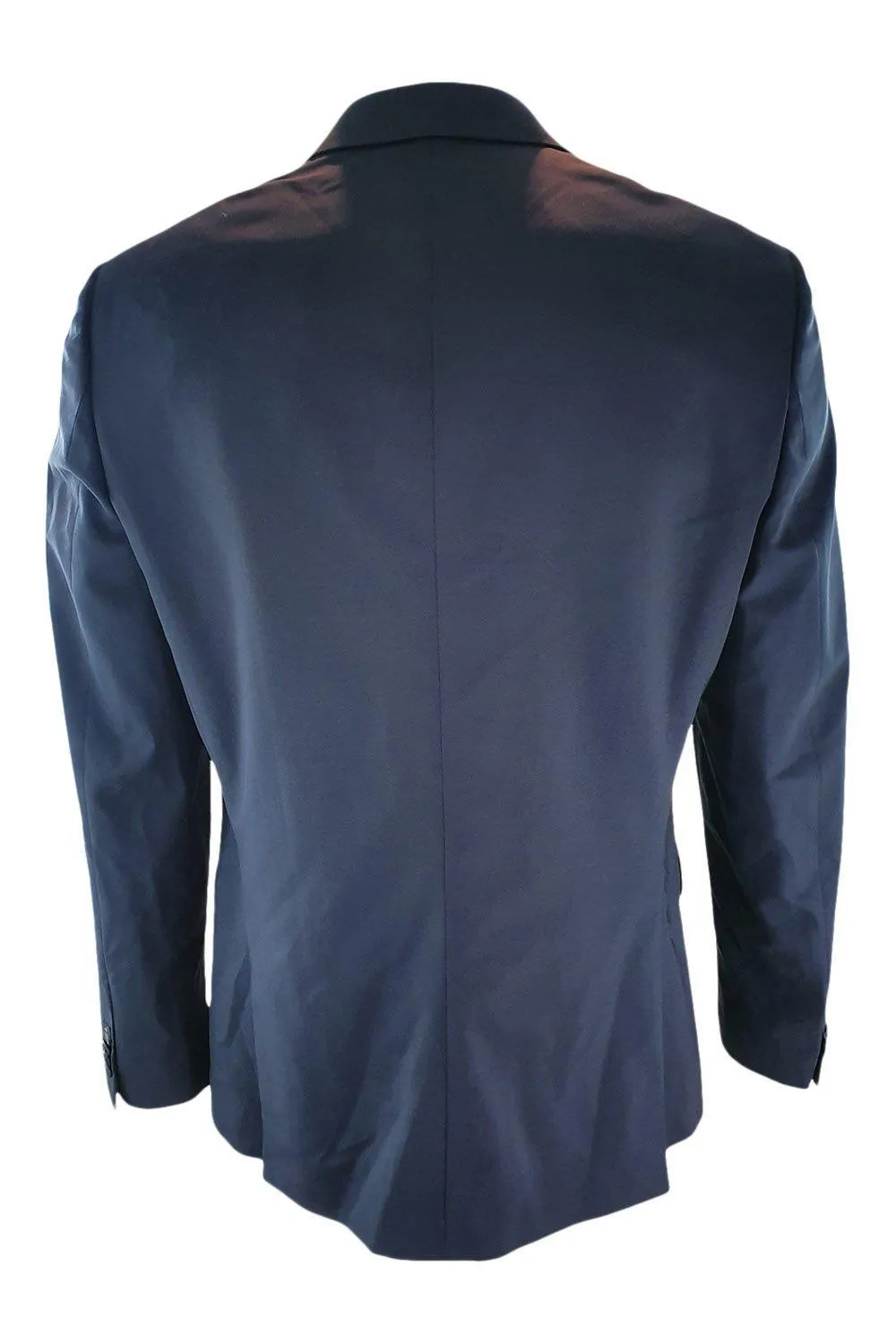 PAUL SMITH Blue Black Wool Blend Single Breasted Blazer Jacket (40:50)