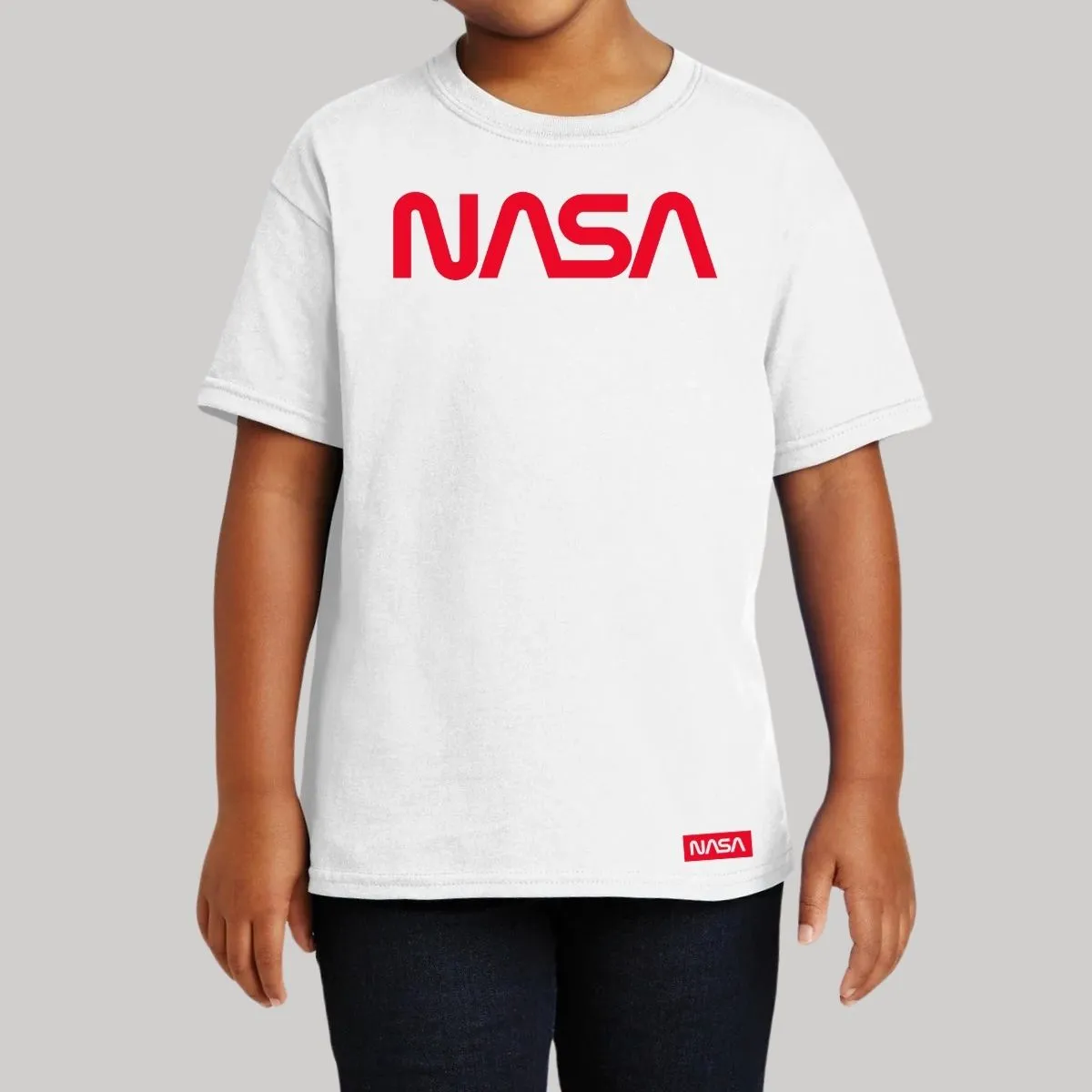 Playera Nios Nasa Worm Red