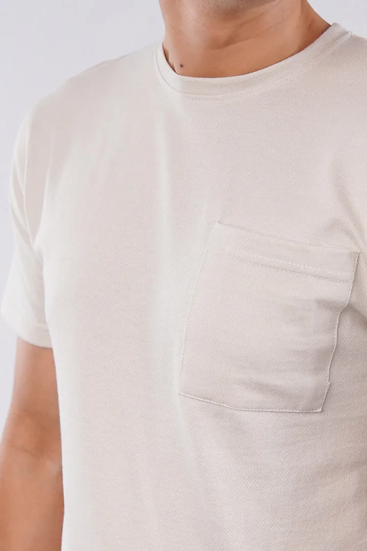 Pocket T-Shirt - Off White