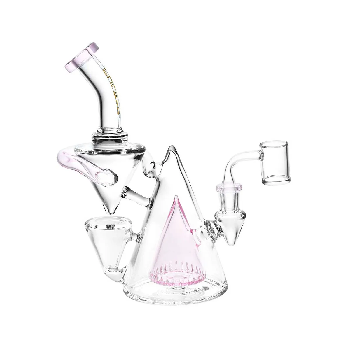 Pulsar Cone Cascade Gravity Recycler Dab Rig