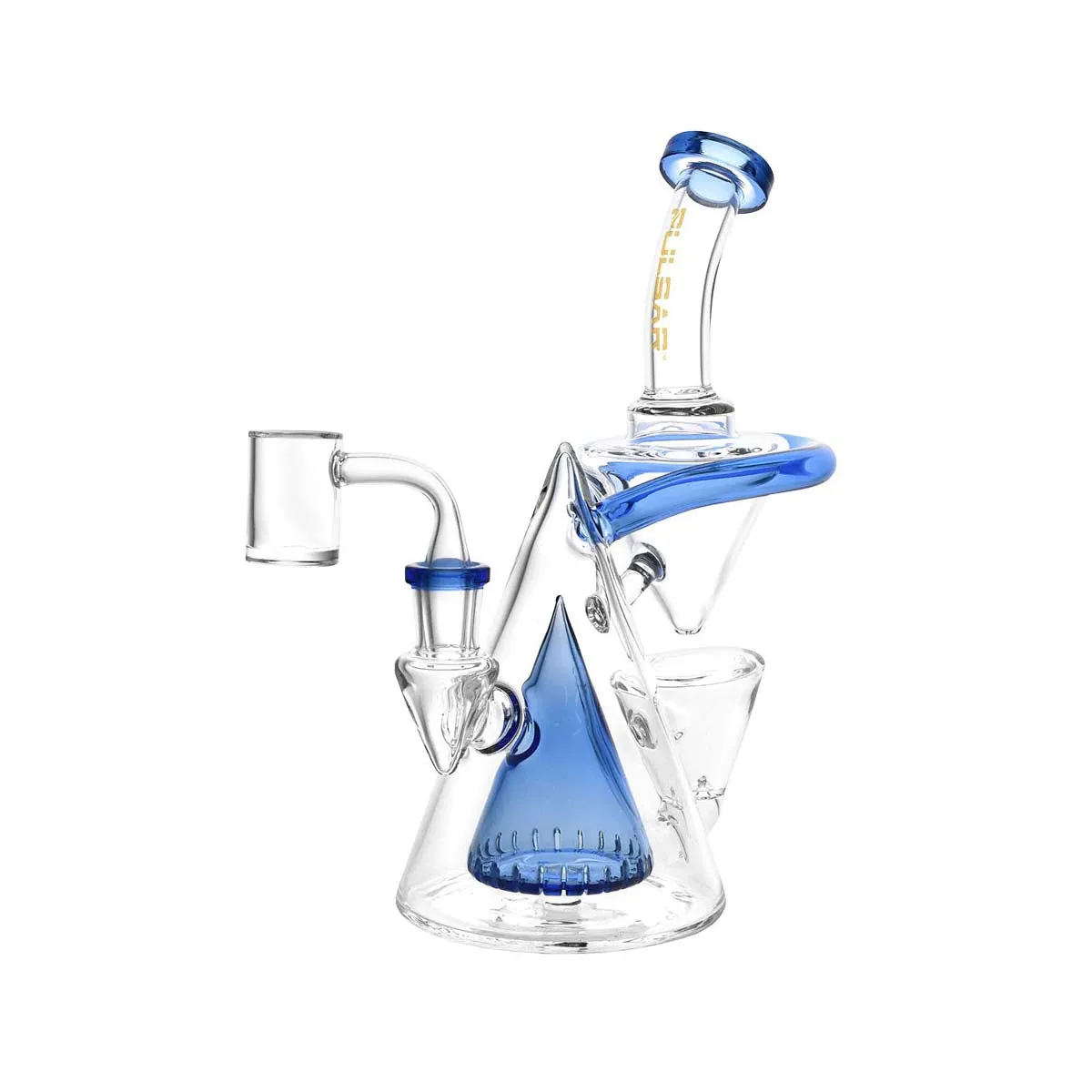 Pulsar Cone Cascade Gravity Recycler Dab Rig