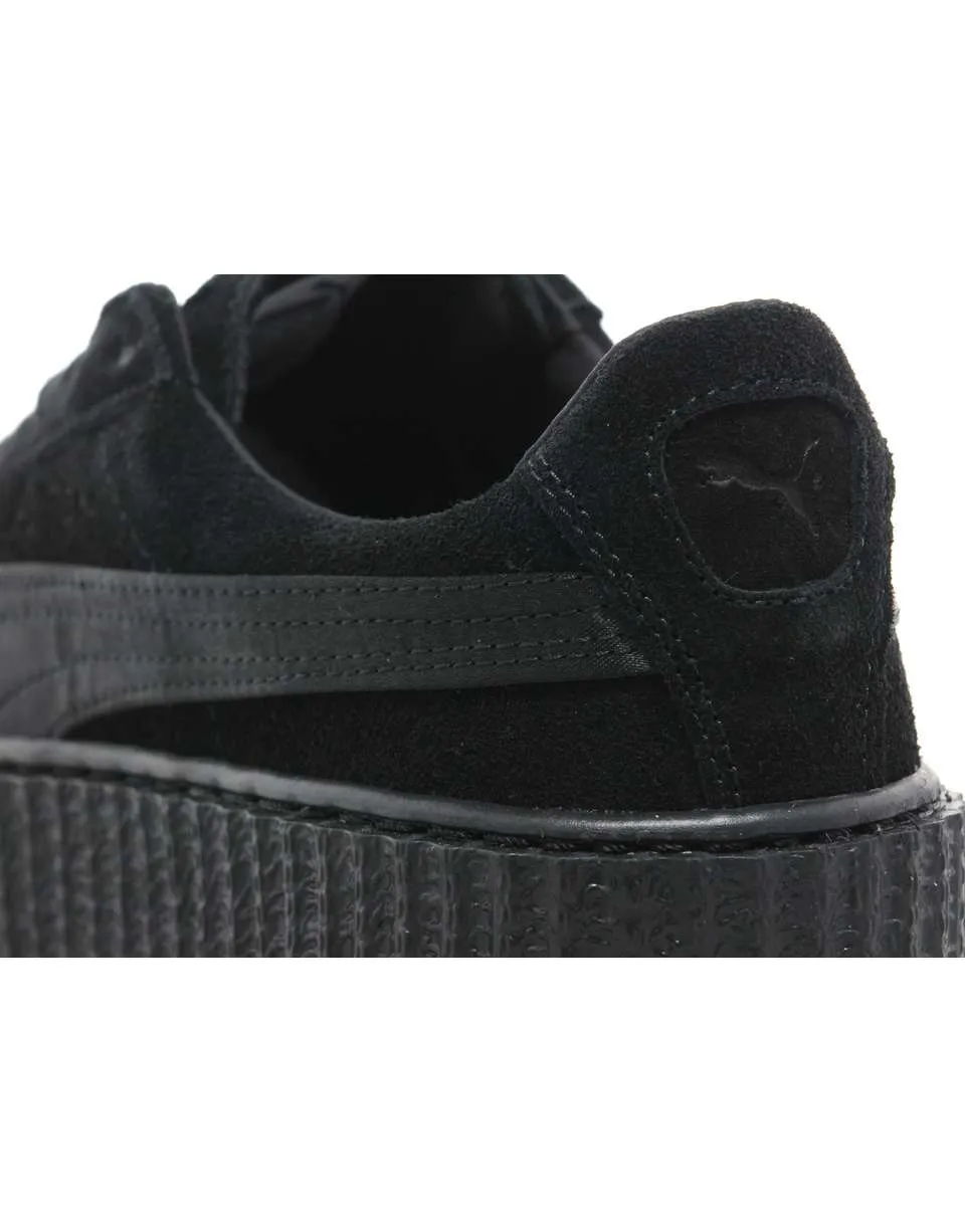 PUMA x Rihanna Suede Creepers Triple Black