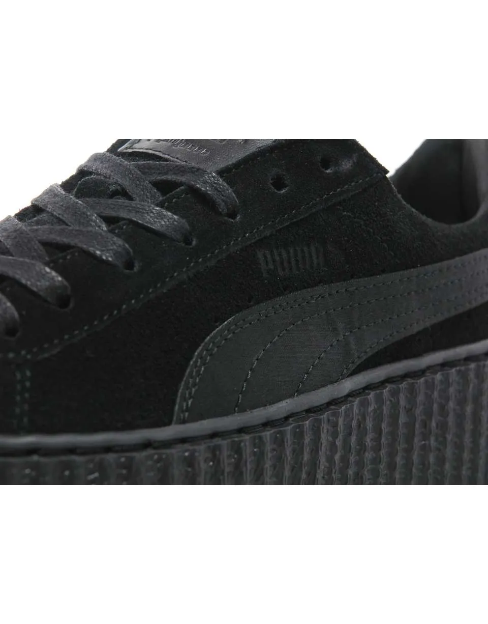 PUMA x Rihanna Suede Creepers Triple Black