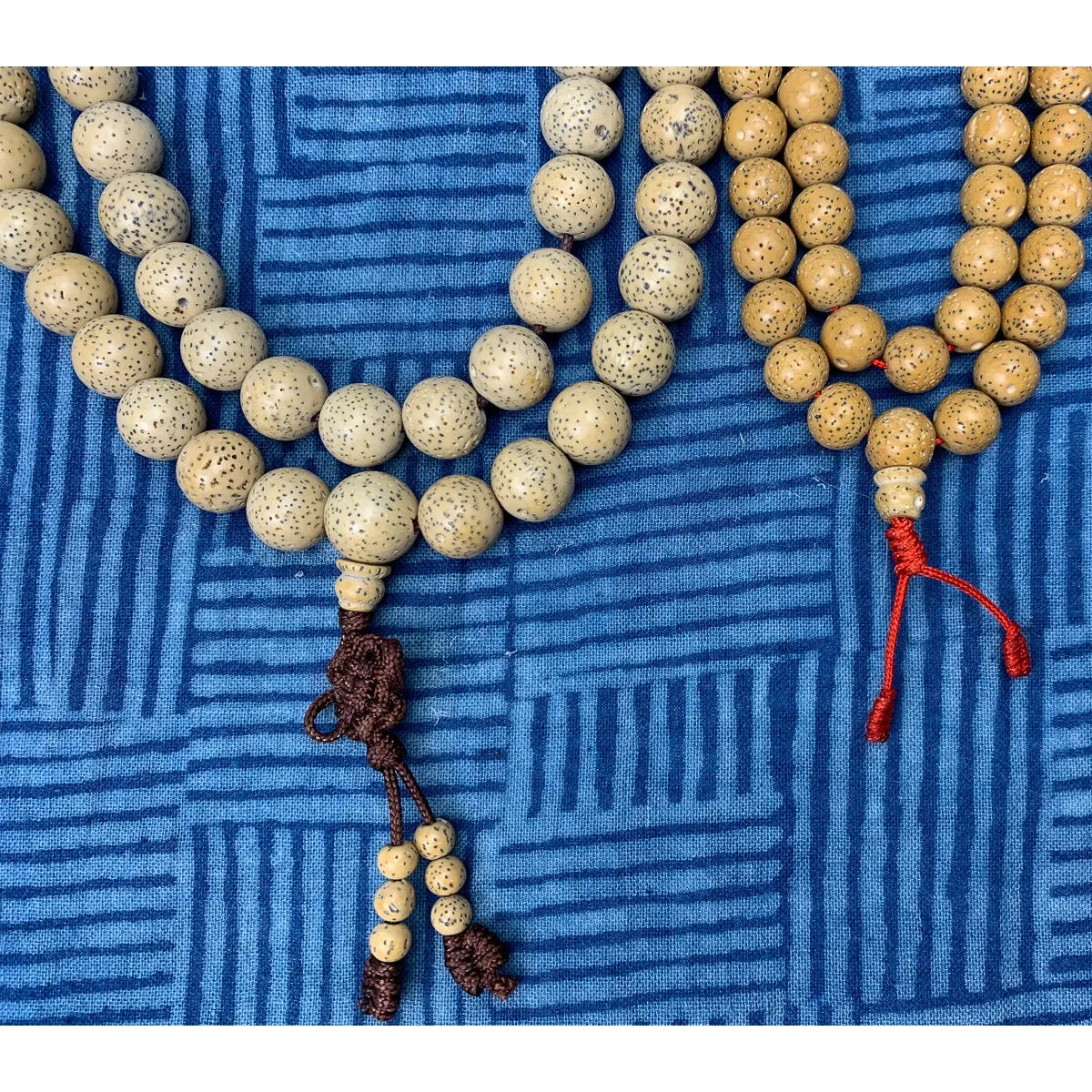 Rattan Seed Malas for Neck or Wrist Wrap from Nepal